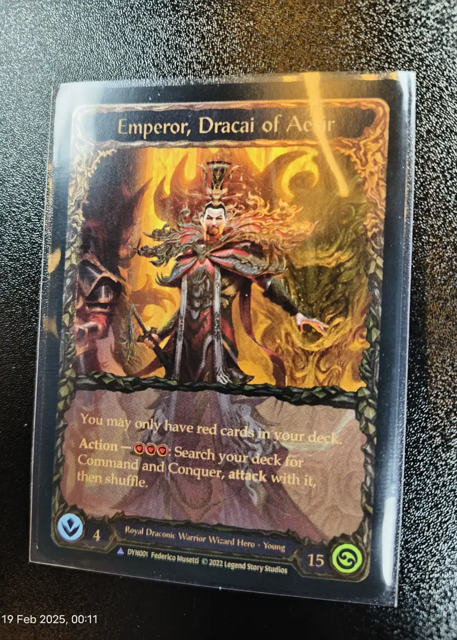 その他 CF Emperor, Dracai of Aesir Emperor, Dracai of Aesir (Extended Art) | Dynasty | Star City Games