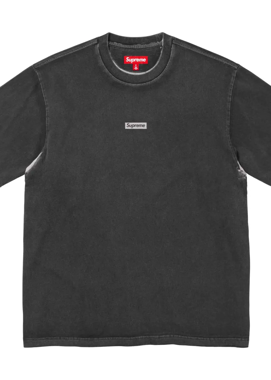 Size L) Supreme Overprint Small Box S/S Top 